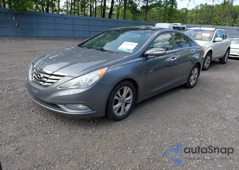 2012 Hyundai Sonata Limited z USA, uszkodzony, nr VIN 5NPEC4AC5CH415951